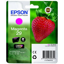 Εγχρωμο Μελάνι Epson 29XL C13T29934012 Magenta XP-235 6.4ml Εγχρωμο Μελάνι Epson 29XL C13T29934012 Magenta XP-235 6.4ml